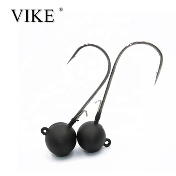 VIKE TUNGSTEN BALL JIG HEADS PREDATOR TACKLE.jpg Vike Tungsten Ball Jig Heads